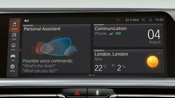 BMW Intelligent Personal Assistant. 